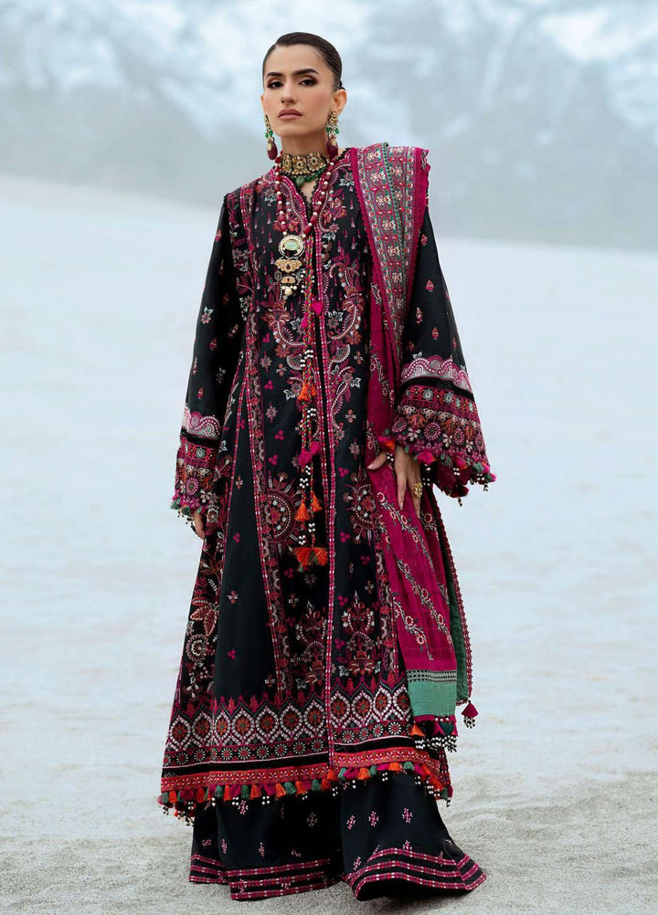 Raqs by Aik Atelier Embroidered Lawn Suits Unstitched 3 Piece AIK25RQ D-04 - Summer Collection