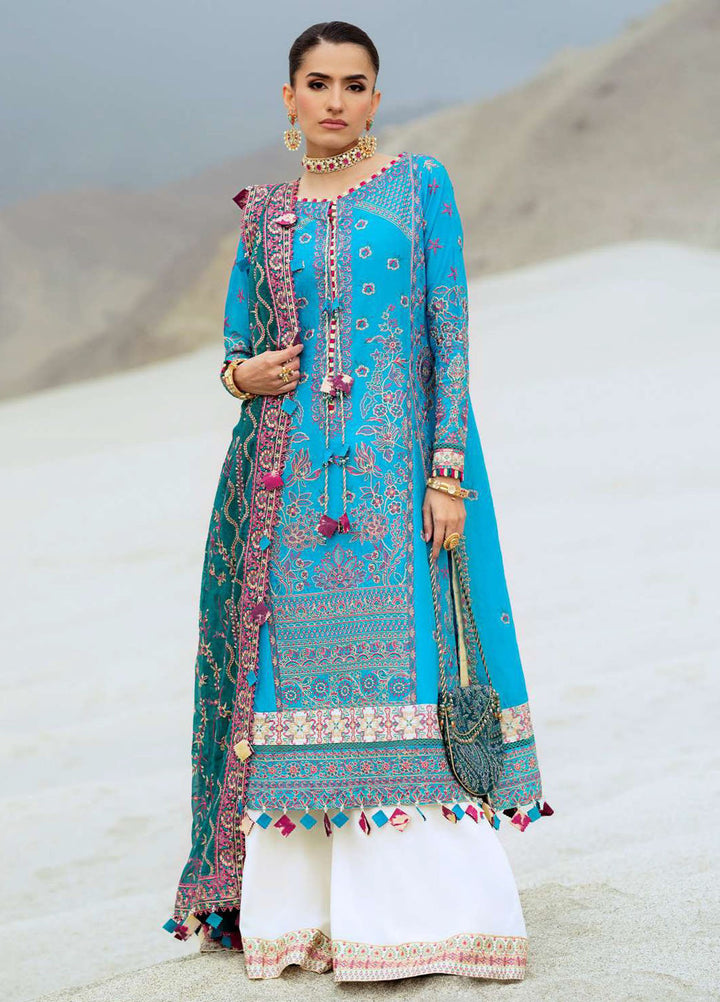 Raqs by Aik Atelier Embroidered Lawn Suits Unstitched 3 Piece AIK25RQ D-05 - Summer Collection