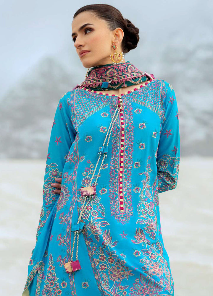 Raqs by Aik Atelier Embroidered Lawn Suits Unstitched 3 Piece AIK25RQ D-05 - Summer Collection