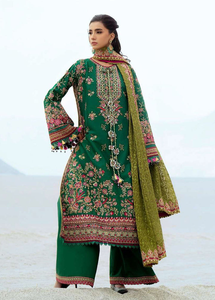 Raqs by Aik Atelier Embroidered Lawn Suits Unstitched 3 Piece AIK25RQ D-10 - Summer Collection
