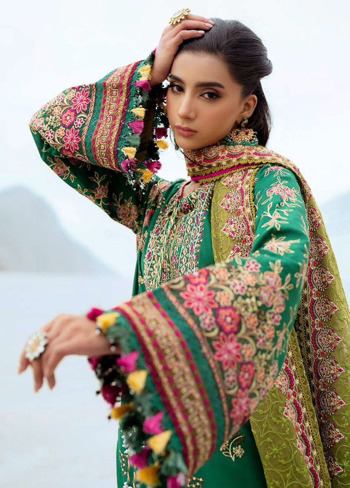 Raqs by Aik Atelier Embroidered Lawn Suits Unstitched 3 Piece AIK25RQ D-10 - Summer Collection
