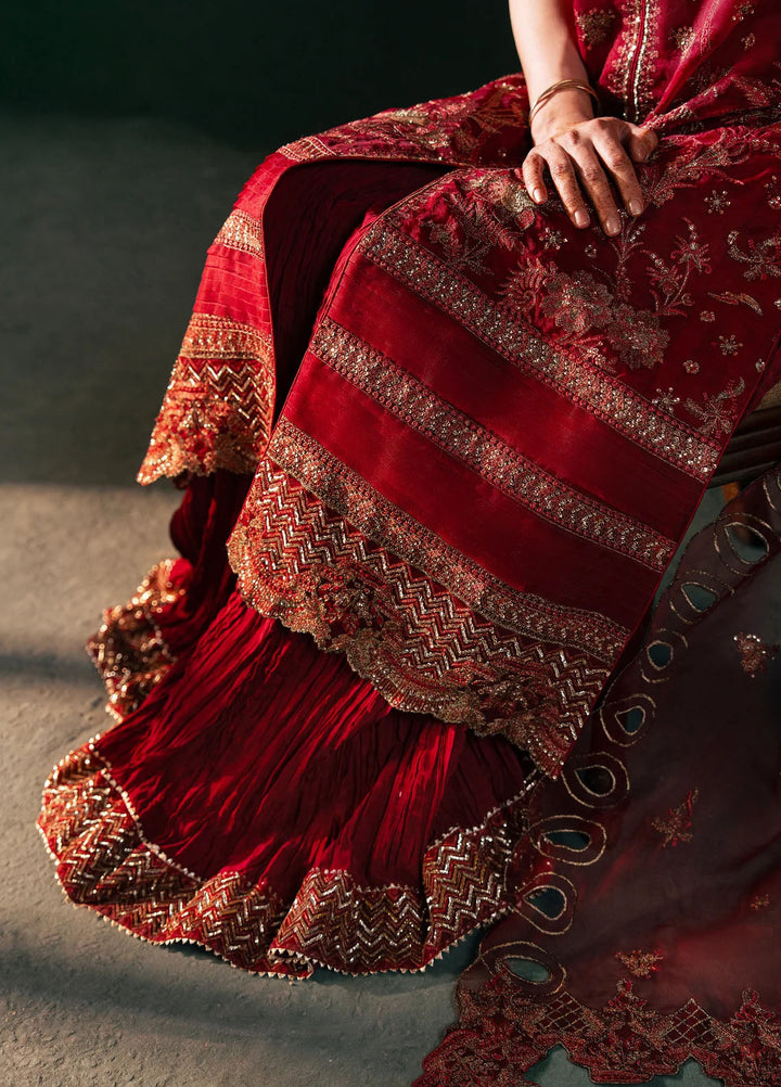 Rashq-e-Qamar by Malook Pret Embroidered Organza 3 Piece Suit Serena