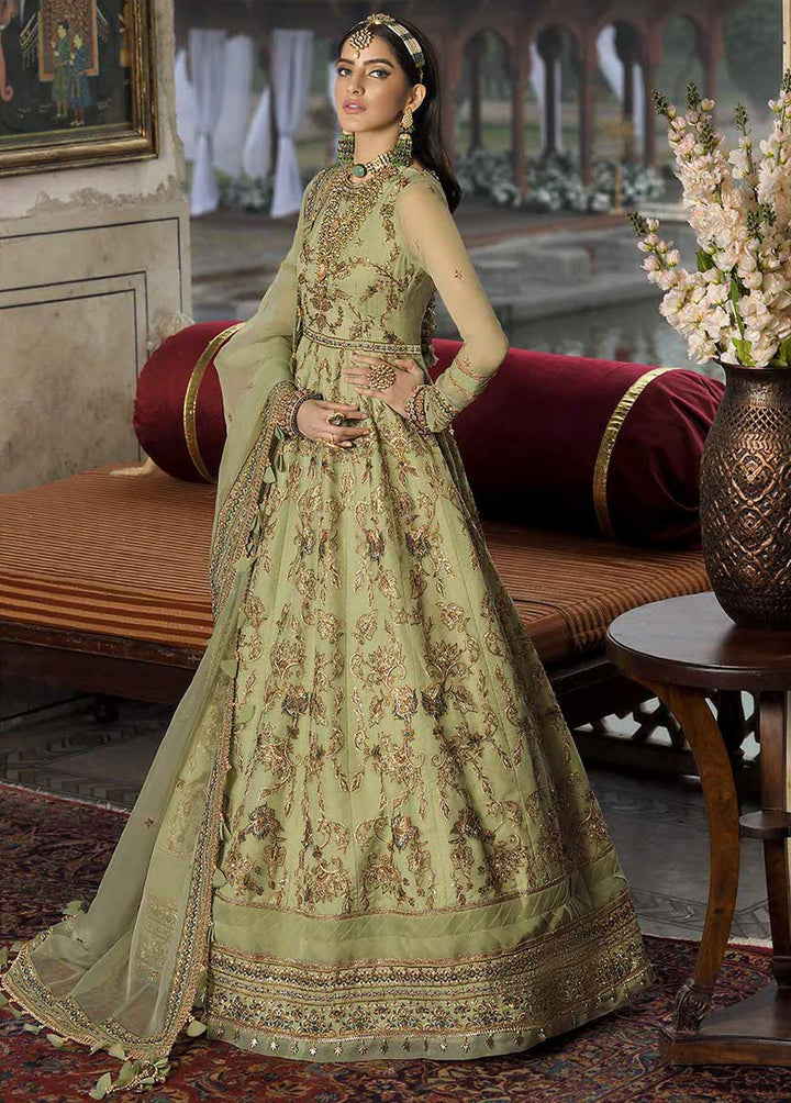 Rasm by Asim Jofa Embroidered Organza Suits Unstitched 3 Piece AJ22R AJR-03 - Wedding Collection