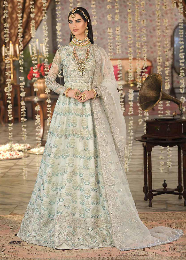 Rasm by Asim Jofa Embroidered Organza Suits Unstitched 3 Piece AJ22R AJR-04 - Wedding Collection