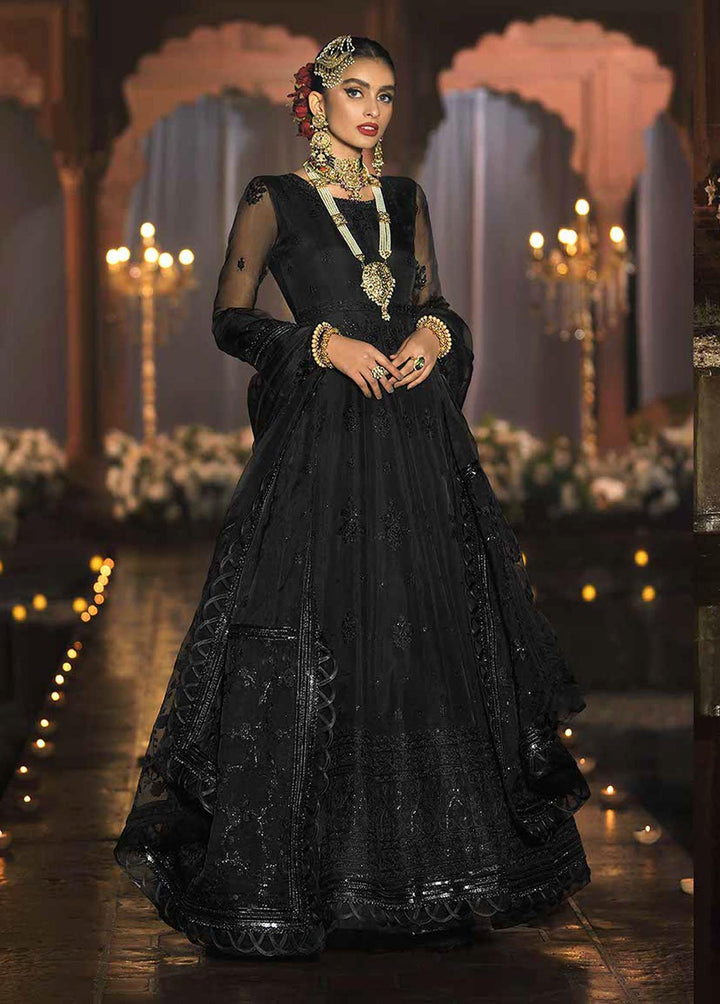 Rasm by Asim Jofa Embroidered Organza Suits Unstitched 3 Piece AJ22R AJR-07 - Wedding Collection