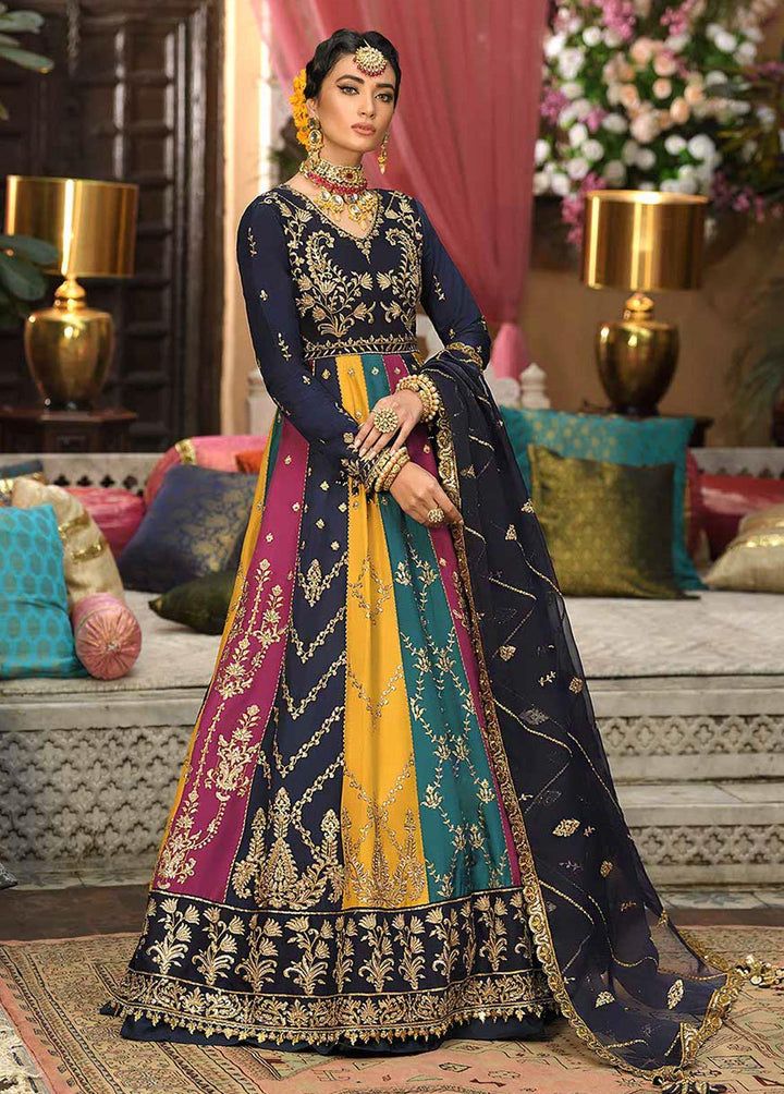 Rasm by Asim Jofa Embroidered Cotton Suits Unstitched 3 Piece AJ22R AJR-08 - Wedding Collection