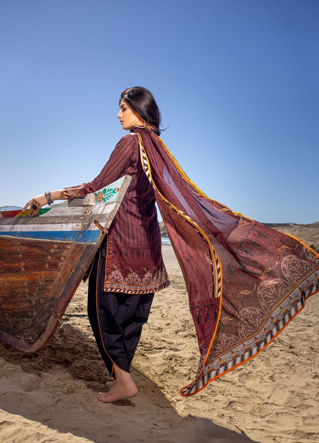 Ravishing by ZS Textiles Embroidered Lawn Unstitched 3 Piece Suit ZS21R 02 - Summer Collection