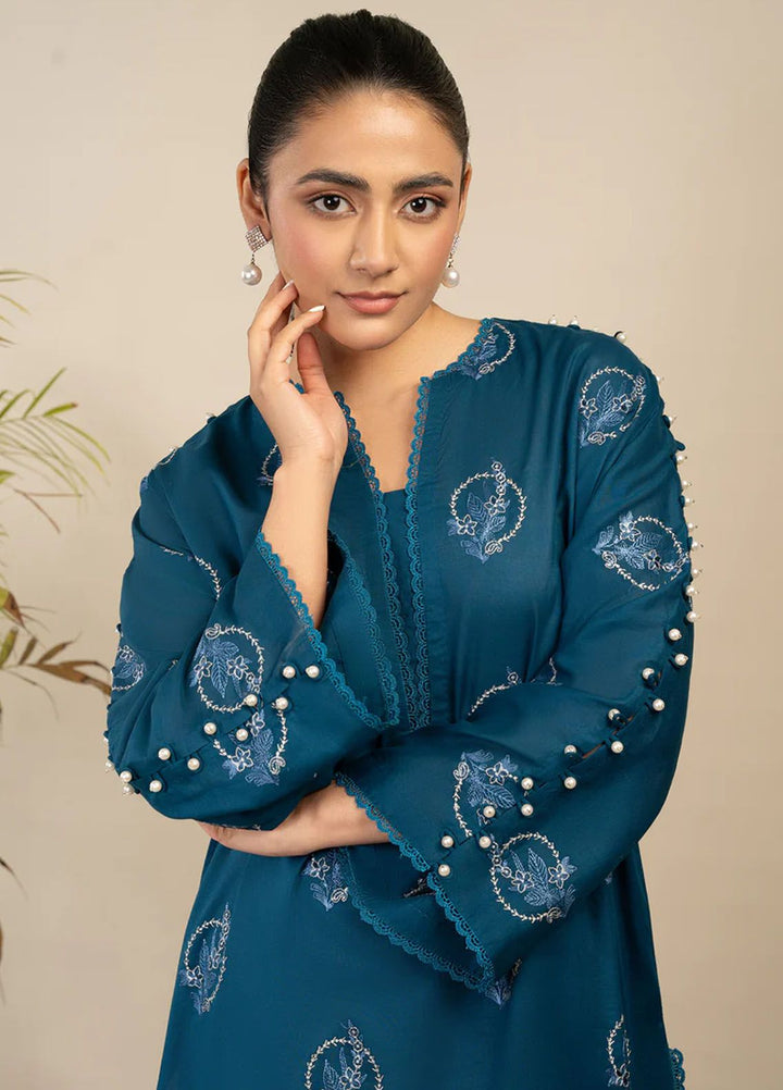 Rawayat By Meeral Embroidered Lawn Suit Unstitched 2 Piece MRL24R Savera - Summer Collection