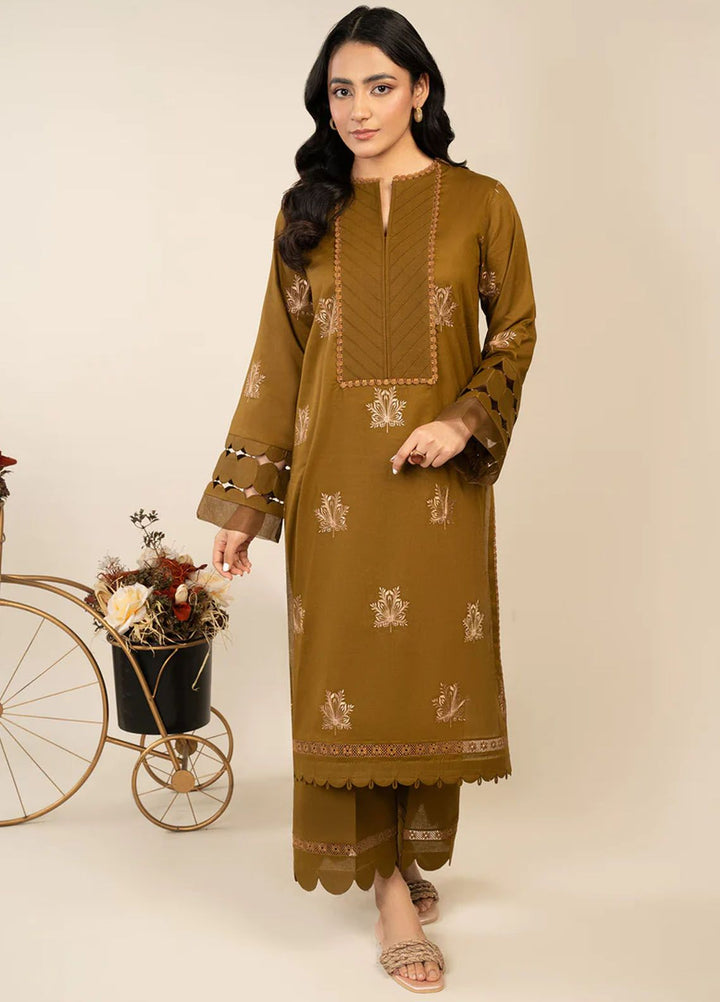 Rawayat By Meeral Embroidered Lawn Suit Unstitched 2 Piece MRL24R Sehra - Summer Collection