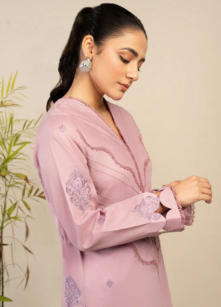 Rawayat By Meeral Embroidered Lawn Suit Unstitched 2 Piece MRL24R Tameer - Summer Collection