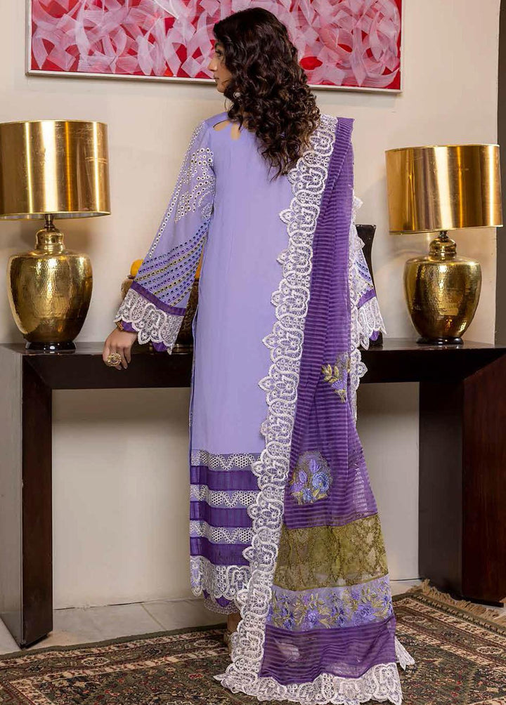 Rawayat-e-Rang By Charizma Embroidered Lawn Suits Unstitched 3 Piece CRZ22RR ED-02-B - Festive Collection