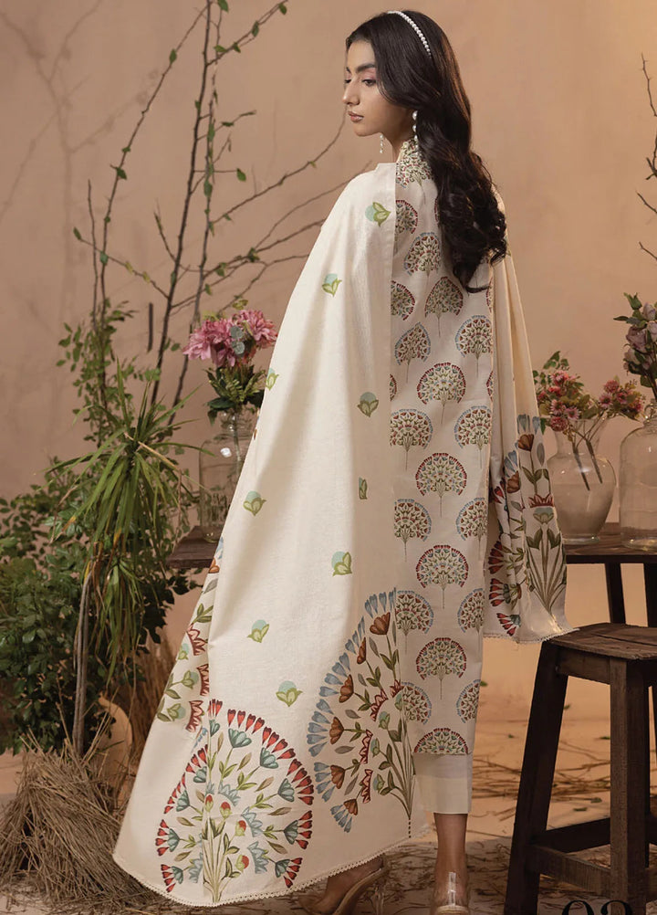 Raya by Humdum Printed Khaddar Suits Unstitched 3 Piece HD24RU D-02 - Winter Collection