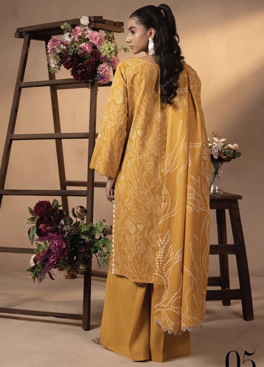 Humdum Winter Raya By Humdum Unstitched Winter Collection 2024 - Sanaulla International