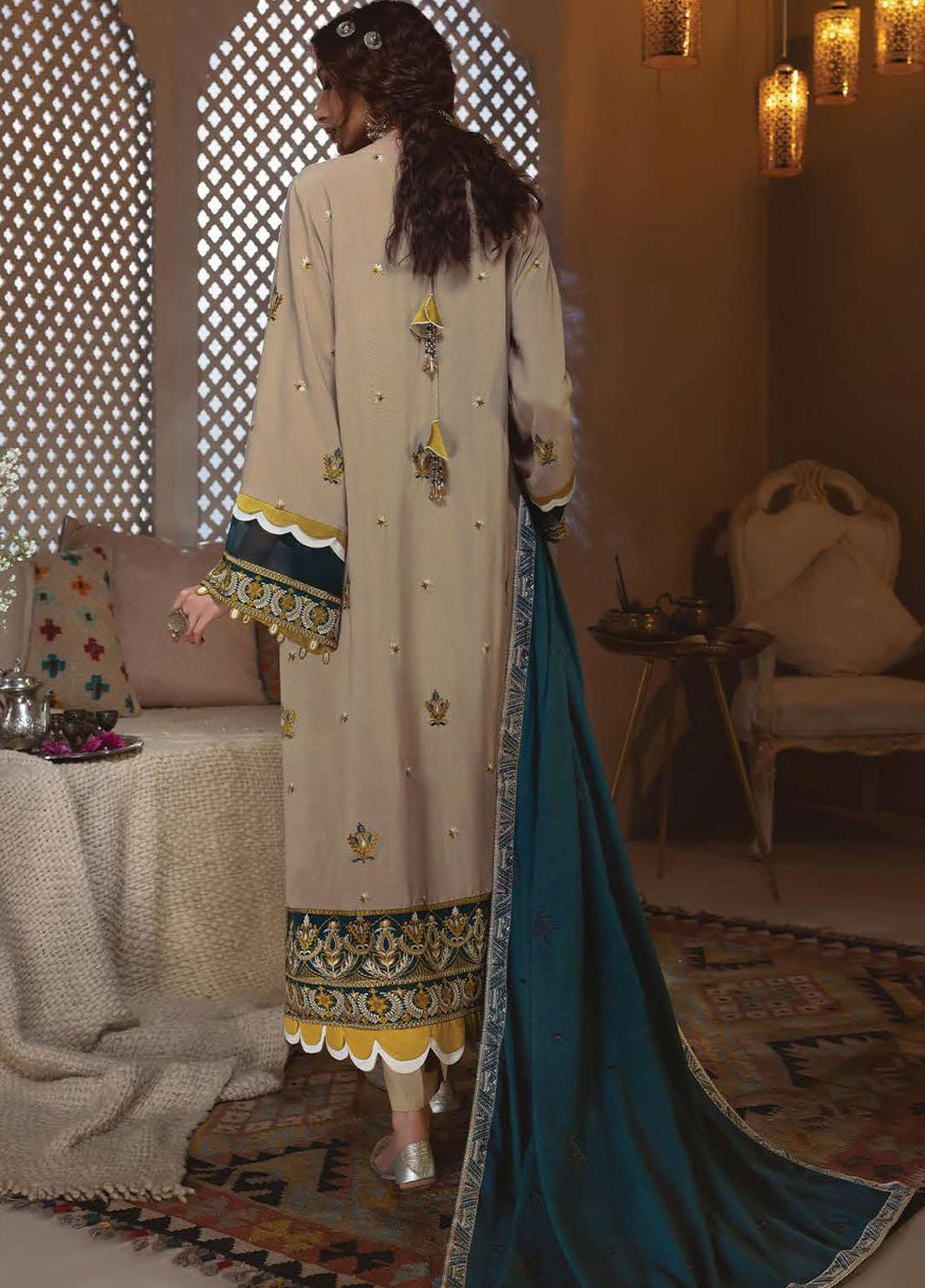 Rayon by Sifa  Embroidered  Suits Unstitched 3 Piece SF21RW SR21-11 Orchid Haze - Winter Collection