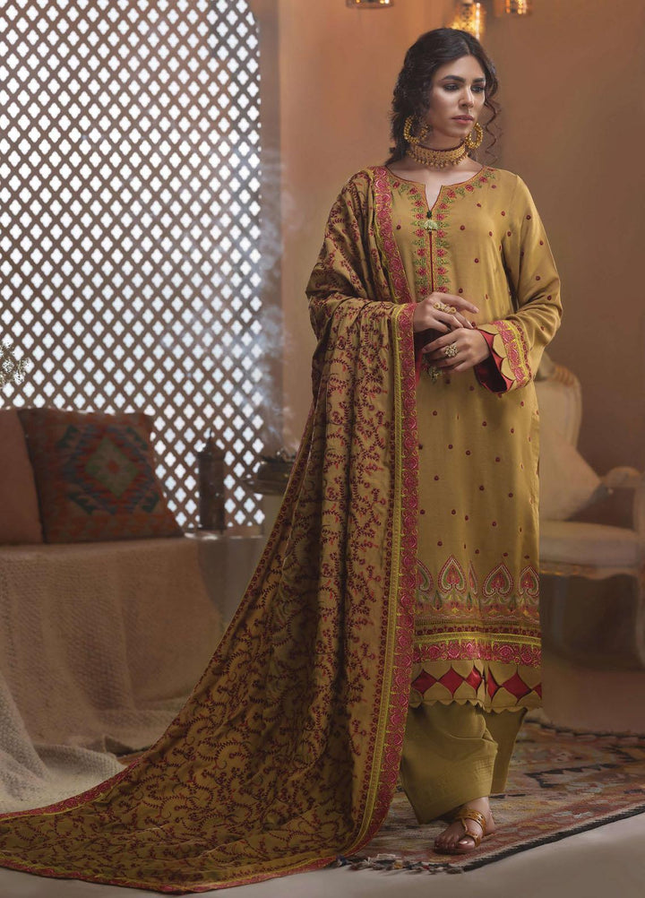Rayon by Sifa  Embroidered  Suits Unstitched 3 Piece SF21RW SR21-12 Tuscan Sun - Winter Collection