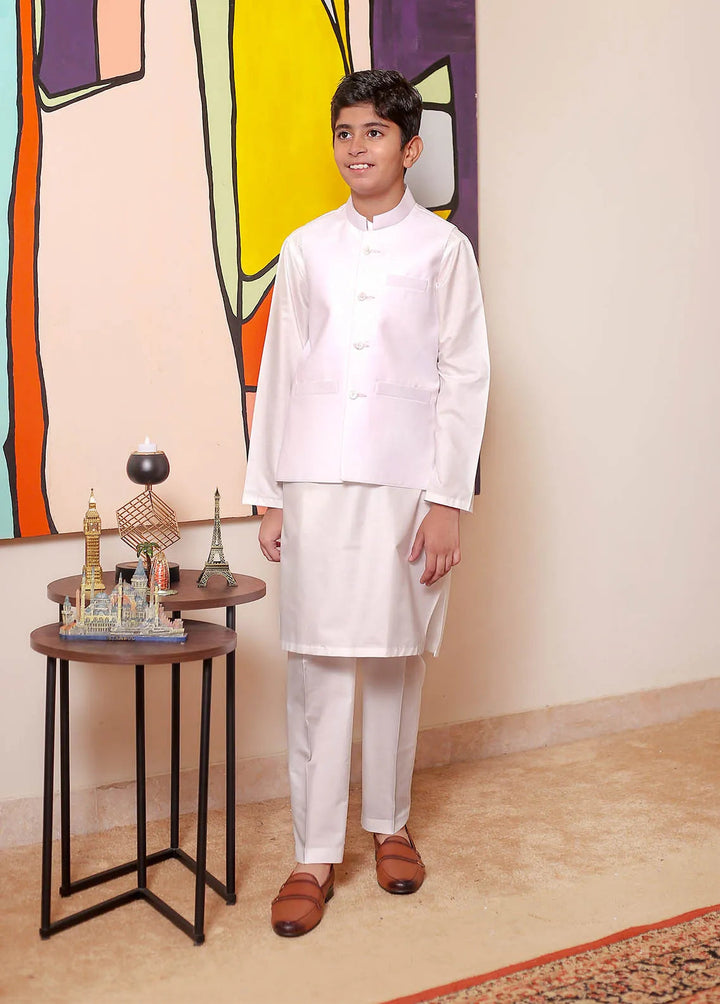 Real Image Formal Boys Fancy Waistcoat - OKW-025