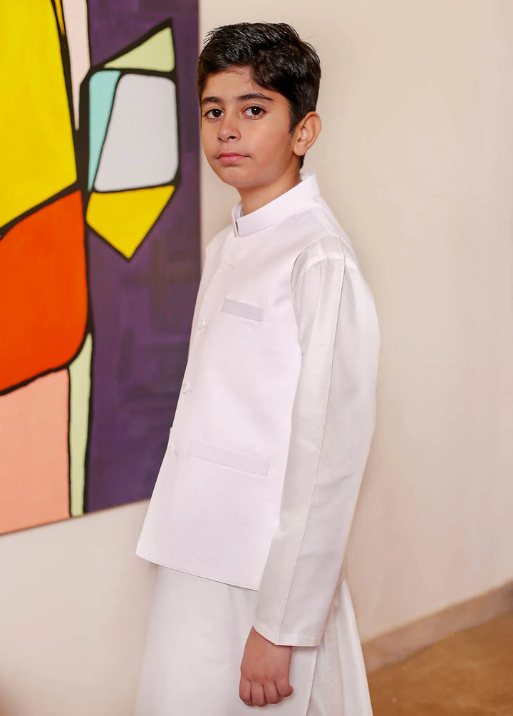 Real Image Formal Boys Fancy Waistcoat - OKW-025