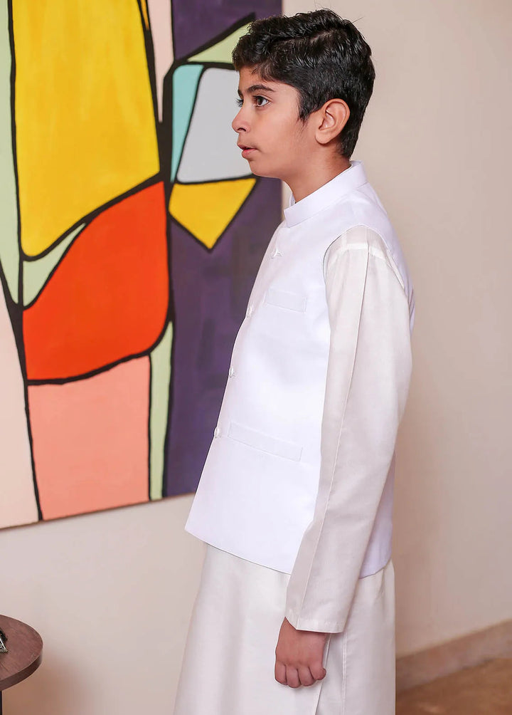 Real Image Formal Boys Fancy Waistcoat - OKW-026