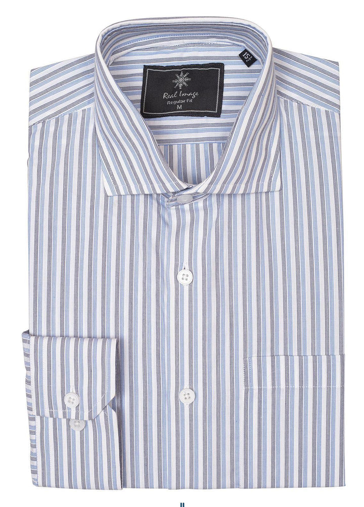 Real Image Cotton Formal Men Shirts -  RG-002 White