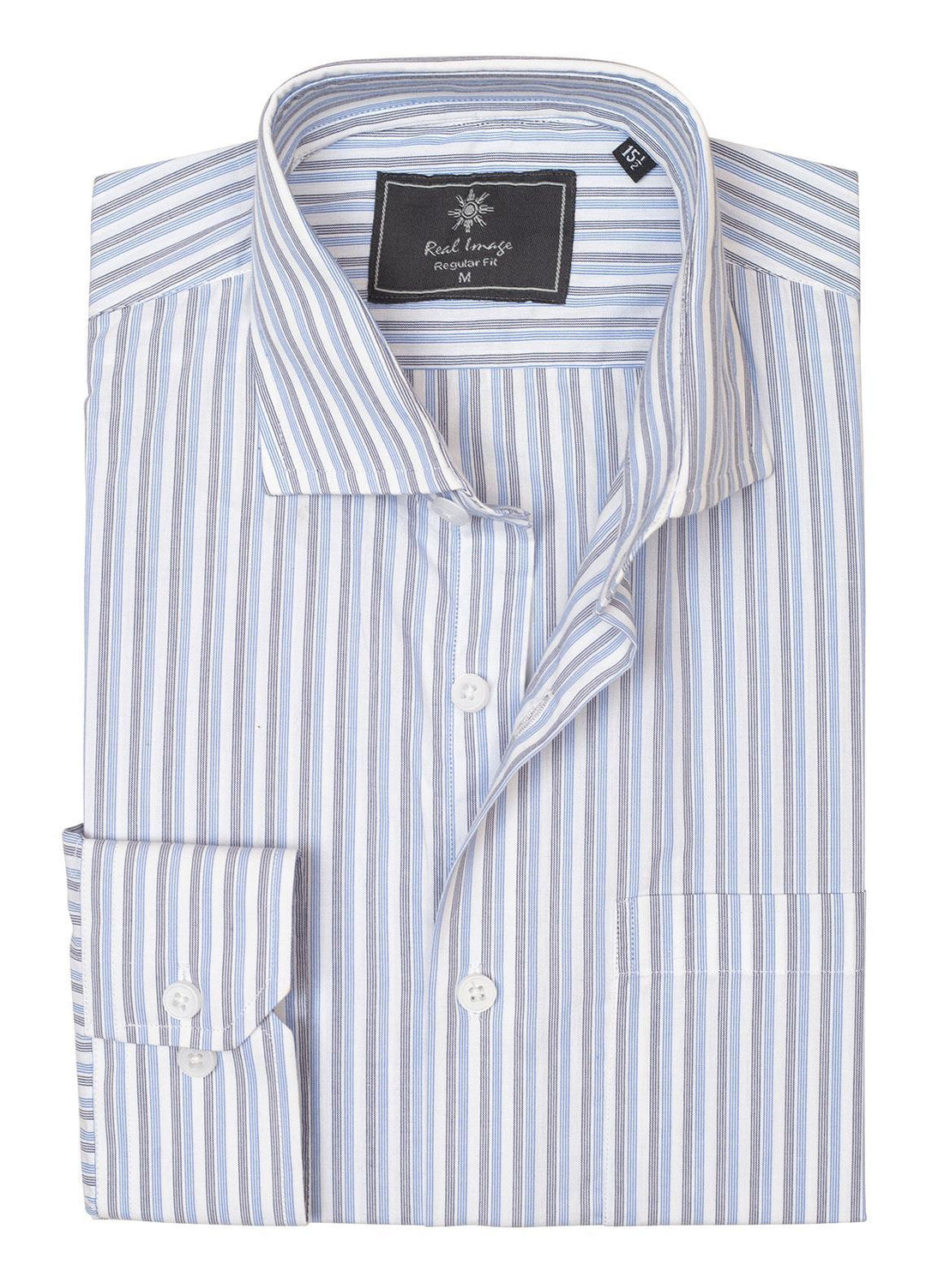 Real Image Cotton Formal Men Shirts -  RG-002 White