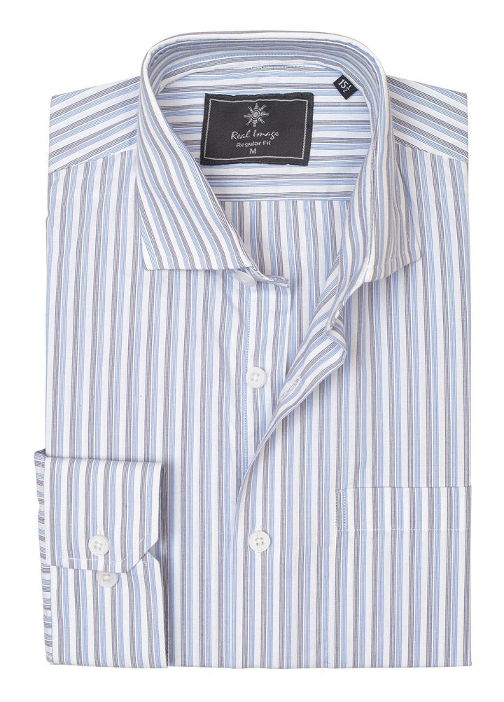 Real Image Cotton Formal Men Shirts -  RG-002 White