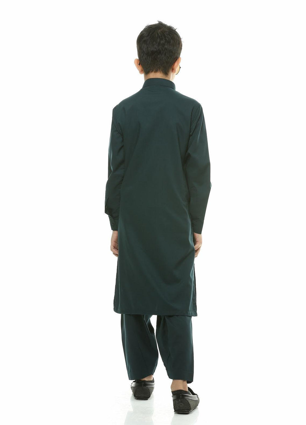 Real Image Wash N Wear Formal Kameez Shalwar for Boys -  22kp48-Blue