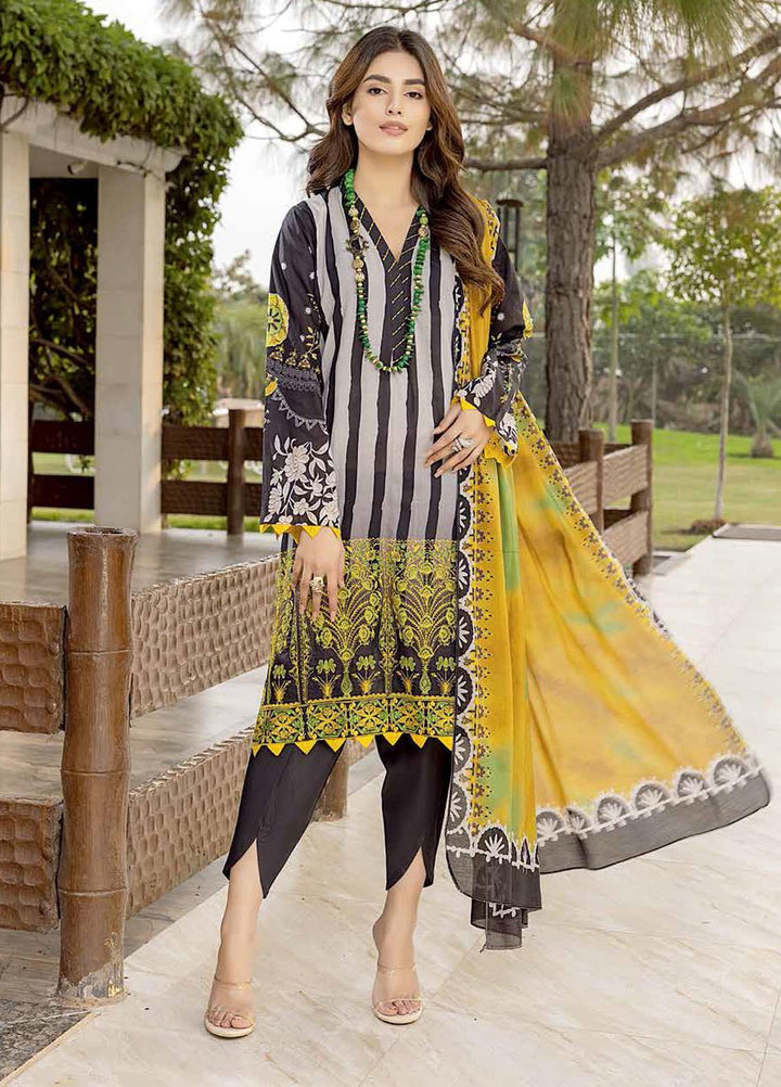 Red Series by Charizma Embroidered Lawn Suits Unstitched 3 Piece CRZ22RS RC-01-A - Summer Collection