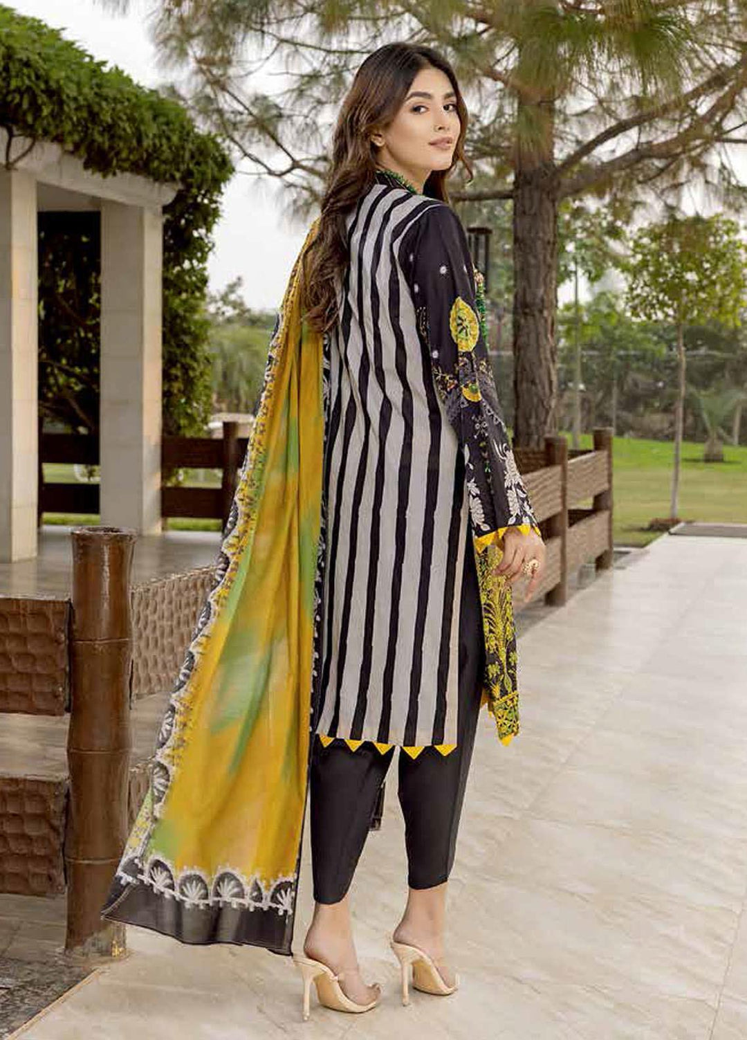 Red Series by Charizma Embroidered Lawn Suits Unstitched 3 Piece CRZ22RS RC-01-A - Summer Collection