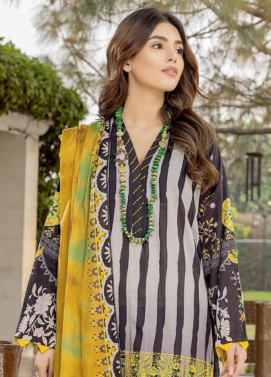 Red Series by Charizma Embroidered Lawn Suits Unstitched 3 Piece CRZ22RS RC-01-A - Summer Collection