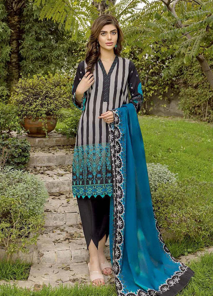 Red Series by Charizma Embroidered Lawn Suits Unstitched 3 Piece CRZ22RS RC-01-C - Summer Collection