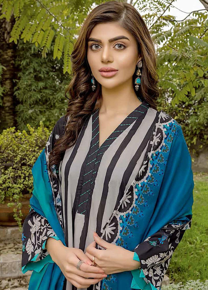Red Series by Charizma Embroidered Lawn Suits Unstitched 3 Piece CRZ22RS RC-01-C - Summer Collection