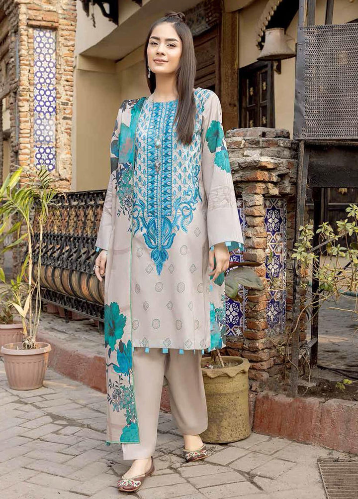 Red Series by Charizma Embroidered Lawn Suits Unstitched 3 Piece CRZ22RS RC-02-A - Summer Collection