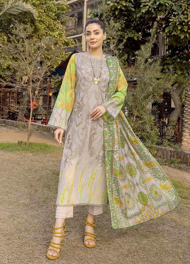 Red Series by Charizma Embroidered Lawn Suits Unstitched 3 Piece CRZ22RS RC-03-A - Summer Collection