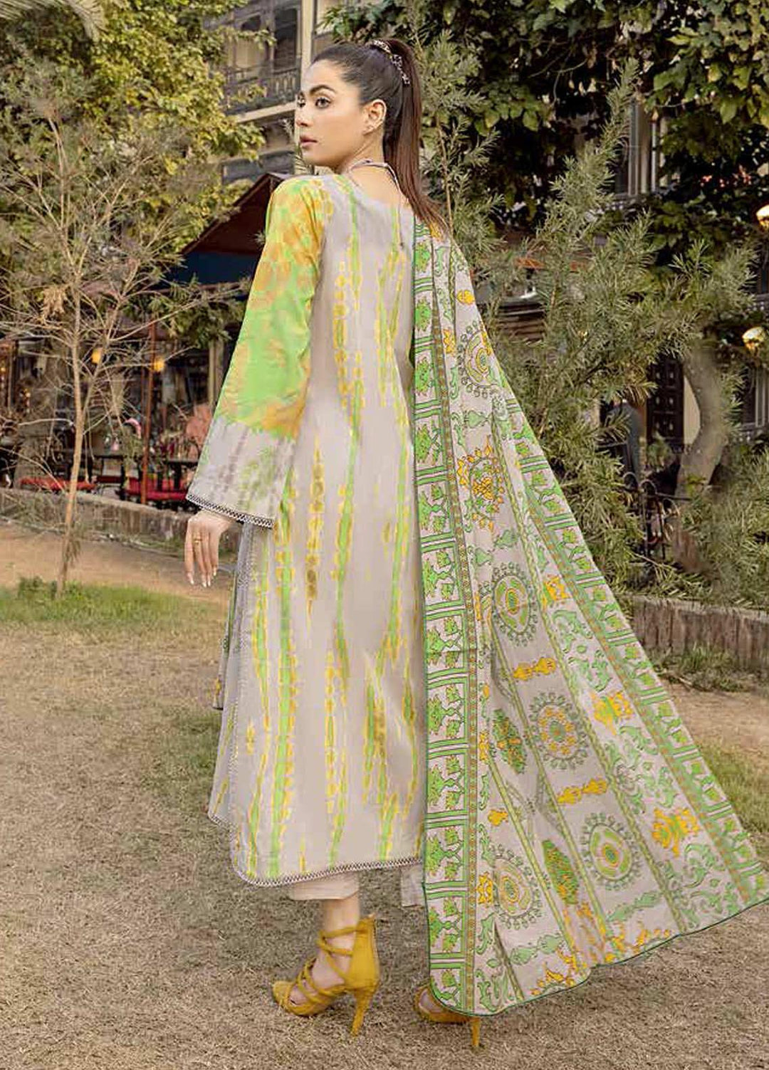 Red Series by Charizma Embroidered Lawn Suits Unstitched 3 Piece CRZ22RS RC-03-A - Summer Collection