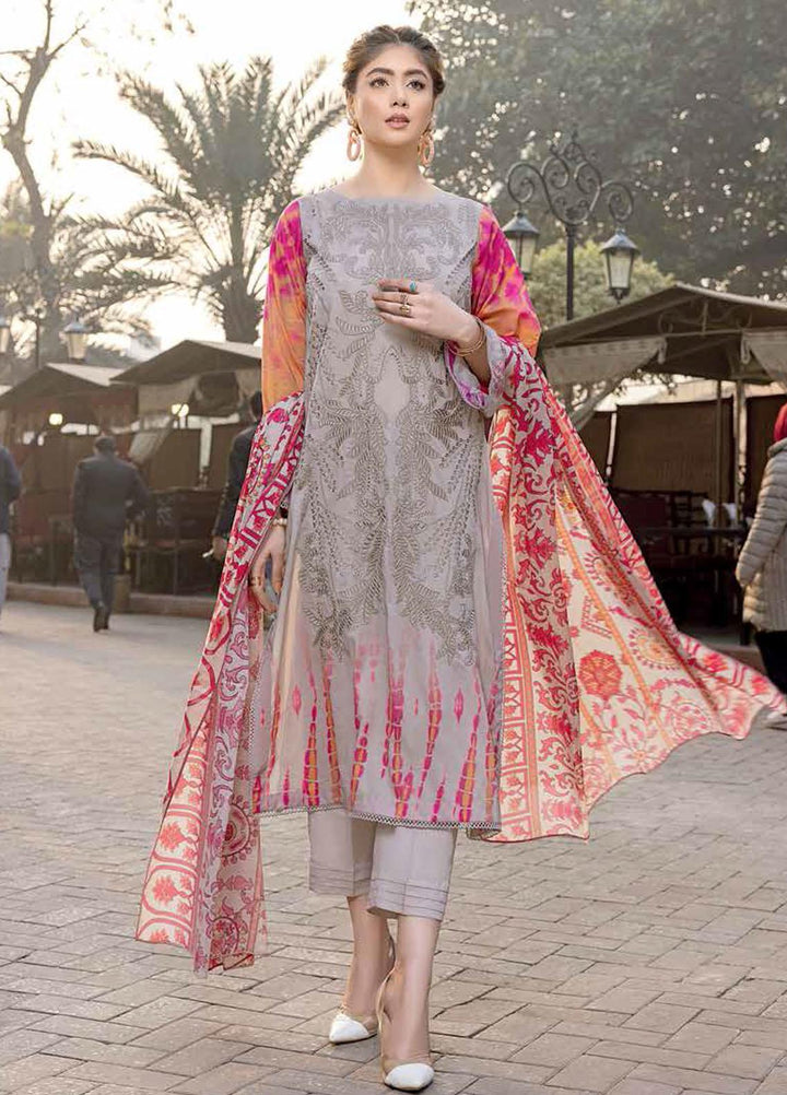 Red Series by Charizma Embroidered Lawn Suits Unstitched 3 Piece CRZ22RS RC-03-C - Summer Collection