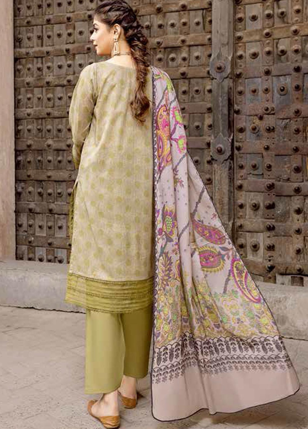 Red Series by Charizma Embroidered Lawn Suits Unstitched 3 Piece CRZ22RS RC-04-C - Summer Collection