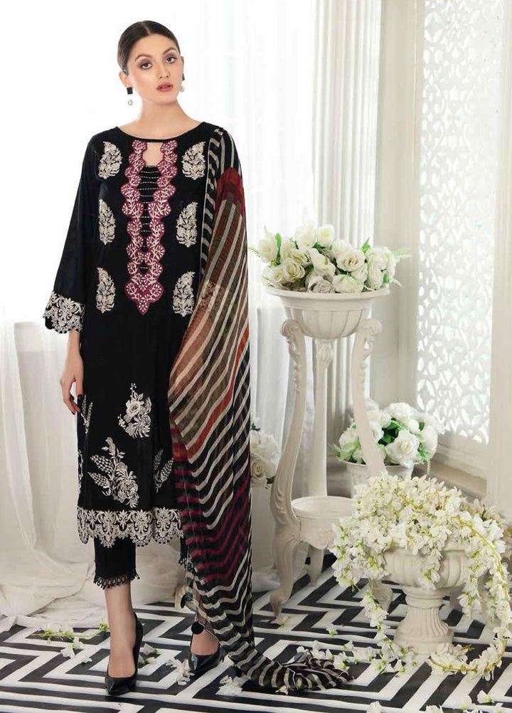 Reem by Charizma Embroidered Lawn Suits Unstitched 3 Piece CRZ21R 05 - Summer Collection