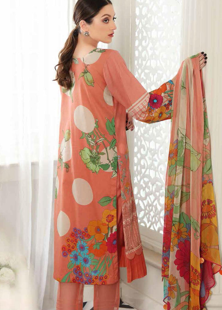 Reem by Charizma Embroidered Lawn Suits Unstitched 3 Piece CRZ21R 11 - Summer Collection