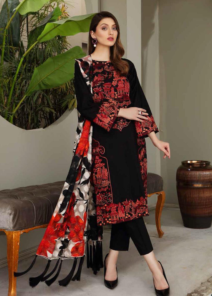 Reem by Charizma Embroidered Lawn Suits Unstitched 3 Piece CRZ21-R2 23 - Summer Collection