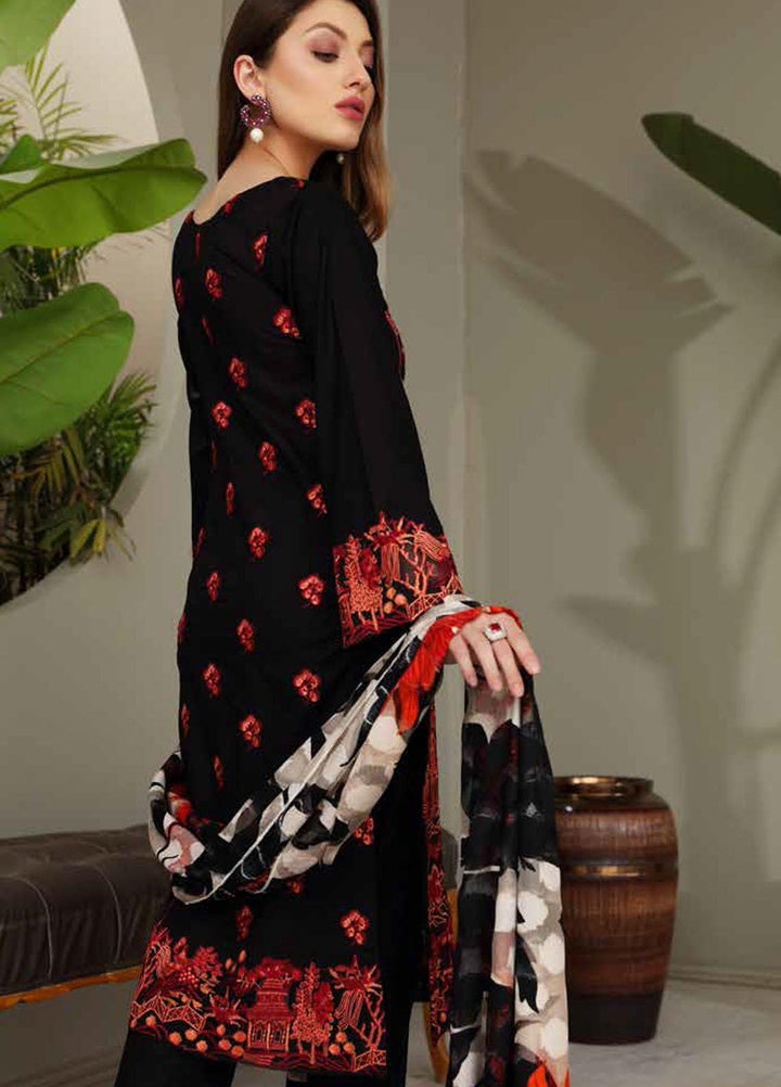 Reem by Charizma Embroidered Lawn Suits Unstitched 3 Piece CRZ21-R2 23 - Summer Collection