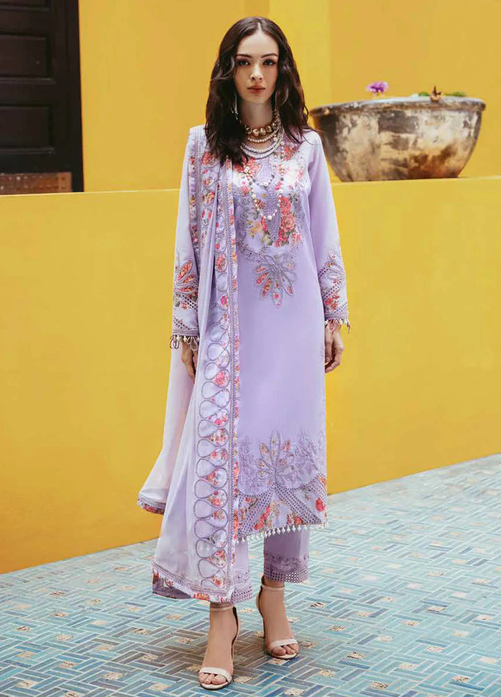 Reem by Charizma Embroidered Lawn Suits Unstitched 3 Piece CR25RV1 RMS-01 - Summer Collection