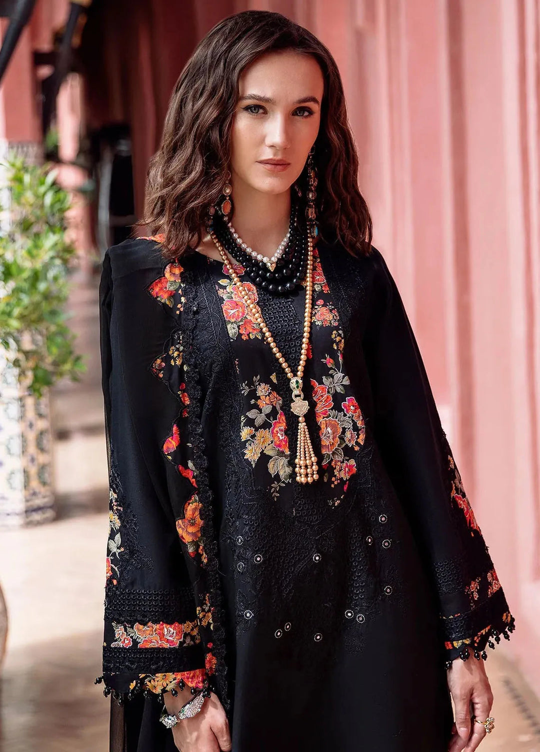 Reem by Charizma Embroidered Lawn Suits Unstitched 3 Piece CR25RV1 RMS-02 - Summer Collection