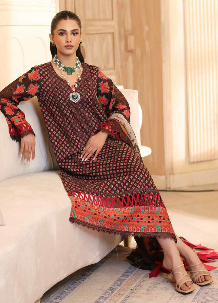 Reem by Charizma Embroidered Lawn Suits Unstitched 3 Piece CRZ24RS CRS4-01 - Spring Summer Collection
