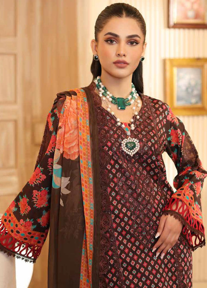 Reem by Charizma Embroidered Lawn Suits Unstitched 3 Piece CRZ24RS CRS4-01 - Spring Summer Collection