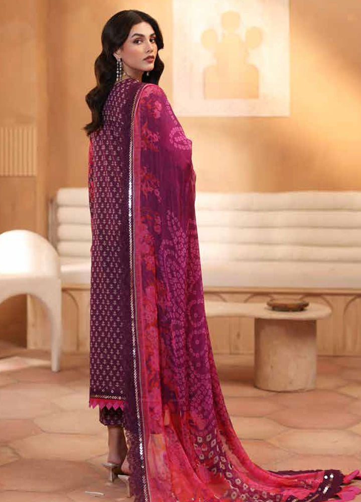 Reem by Charizma Embroidered Lawn Suits Unstitched 3 Piece CRZ24RS CRS4-02 - Spring Summer Collection