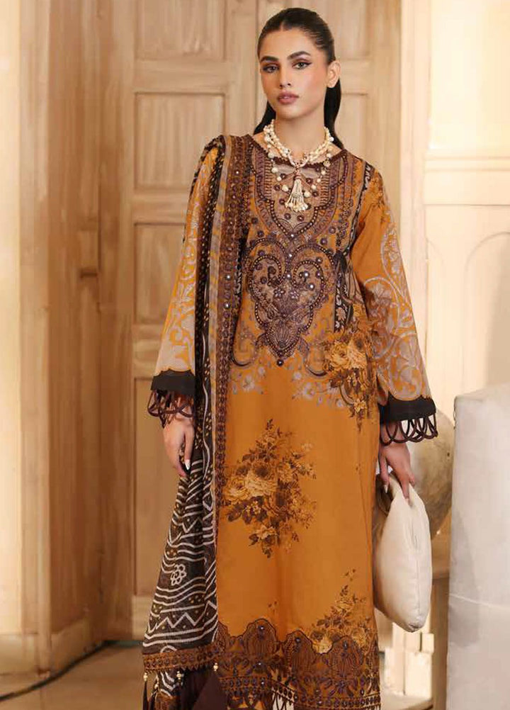 Reem by Charizma Embroidered Lawn Suits Unstitched 3 Piece CRZ24RS CRS4-04 - Spring Summer Collection