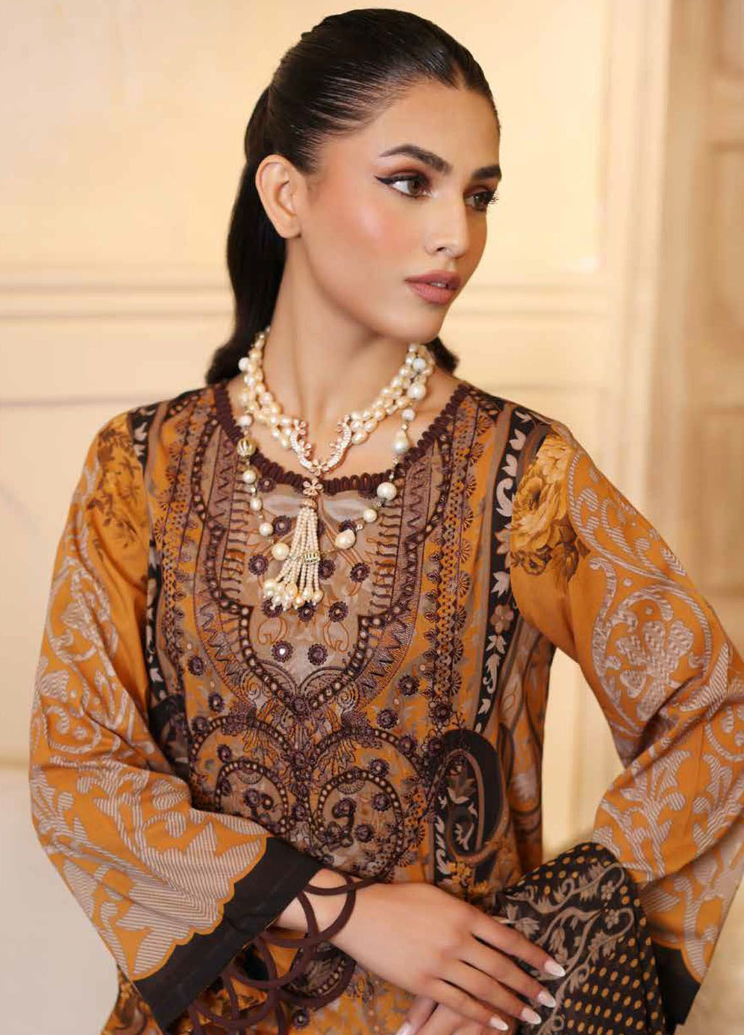 Reem by Charizma Embroidered Lawn Suits Unstitched 3 Piece CRZ24RS CRS4-04 - Spring Summer Collection