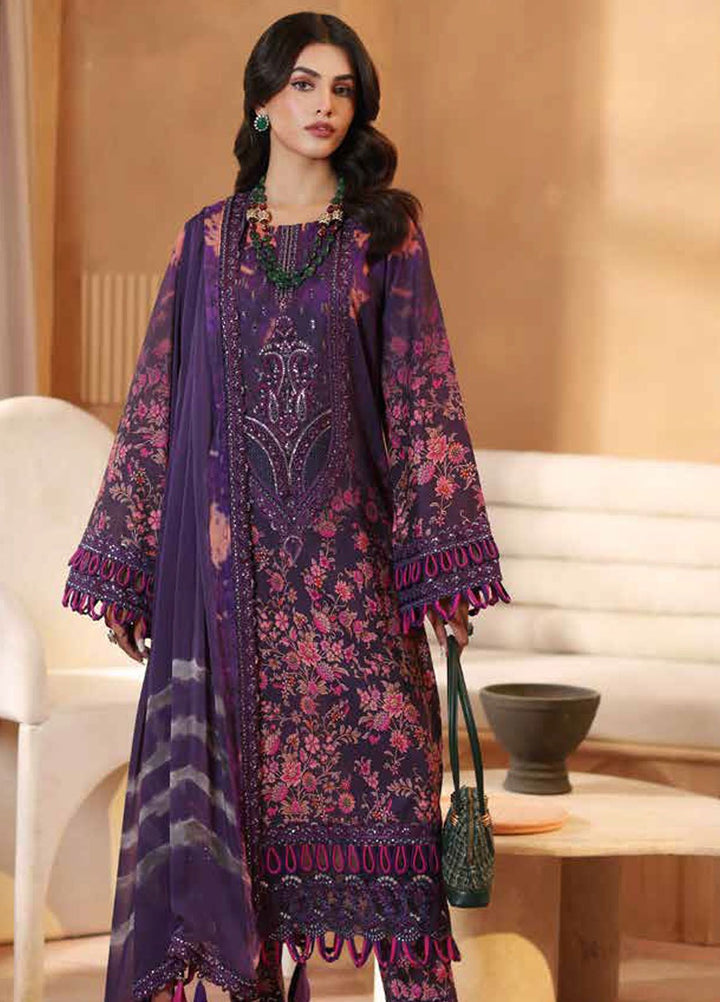 Reem by Charizma Embroidered Lawn Suits Unstitched 3 Piece CRZ24RS CRS4-05 - Spring Summer Collection