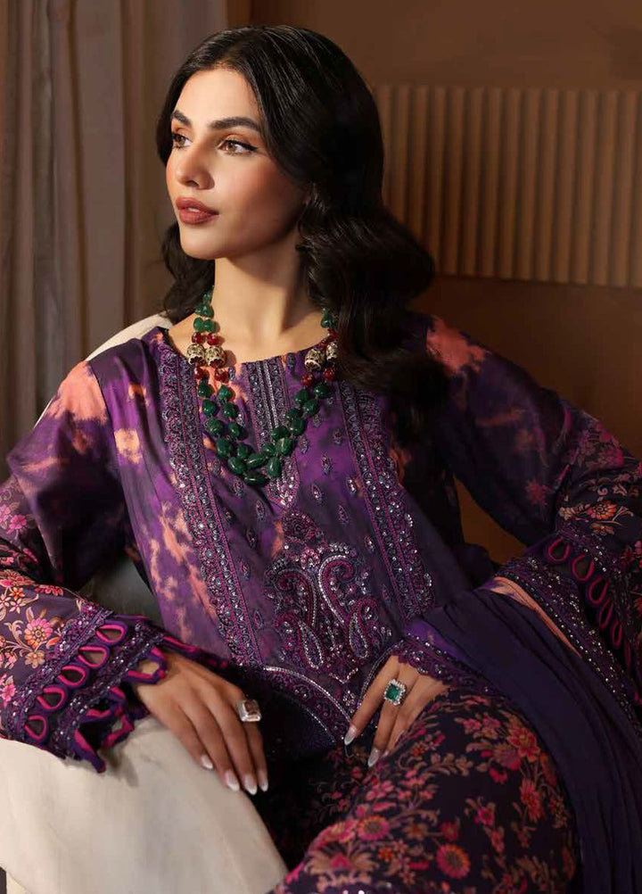 Reem by Charizma Embroidered Lawn Suits Unstitched 3 Piece CRZ24RS CRS4-05 - Spring Summer Collection