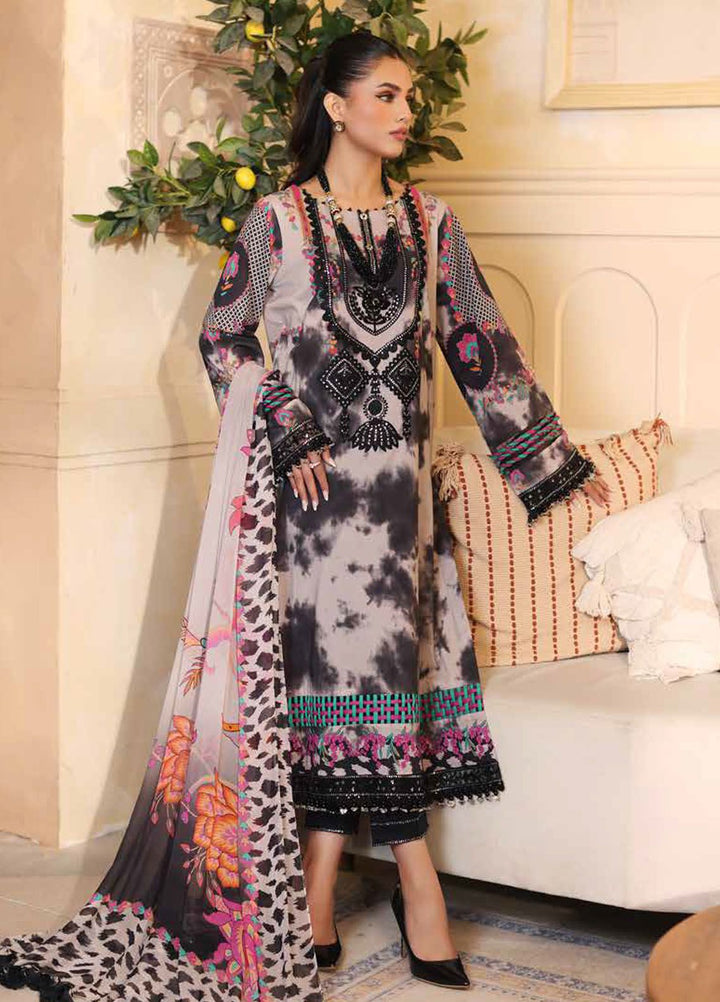 Reem by Charizma Embroidered Lawn Suits Unstitched 3 Piece CRZ24RS CRS4-06 - Spring Summer Collection